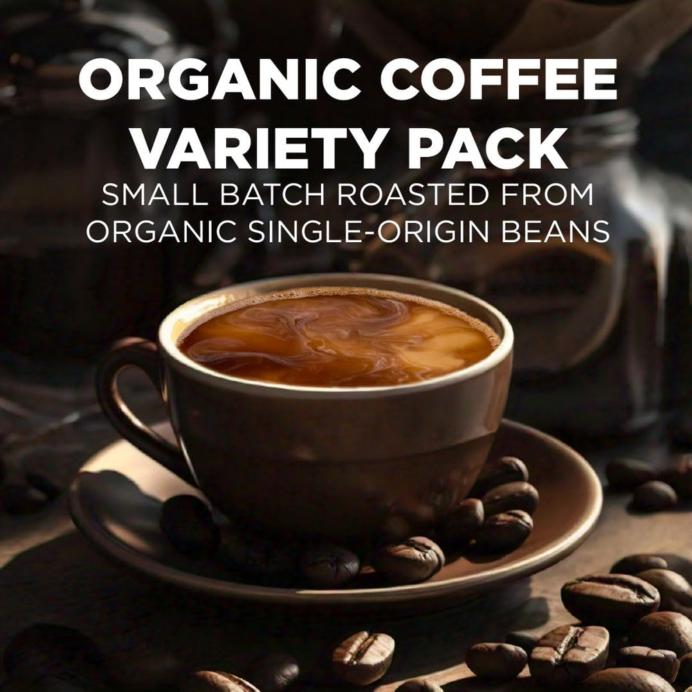 MAUD'S Organic Ethiopian Dark Roast pods deliver bold aroma for a rich brew.