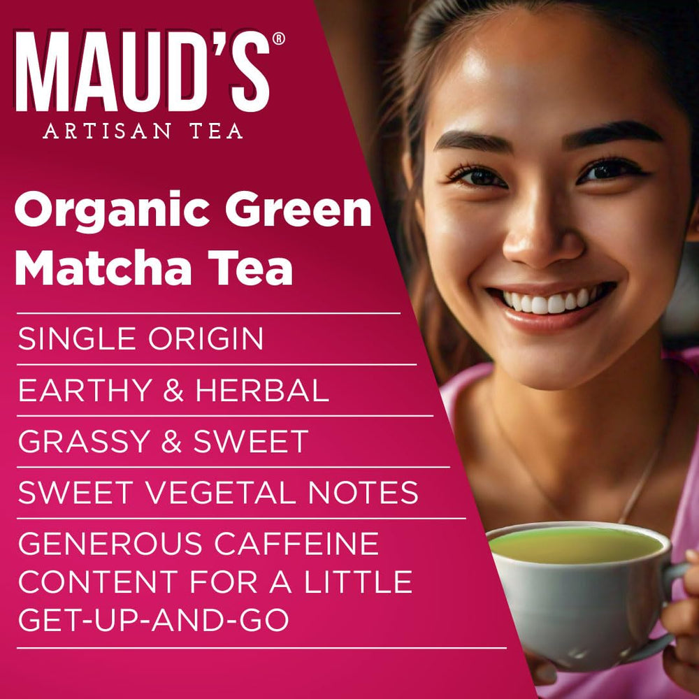 Packaging beside a prepared cup showing cafe-quality taste at home.