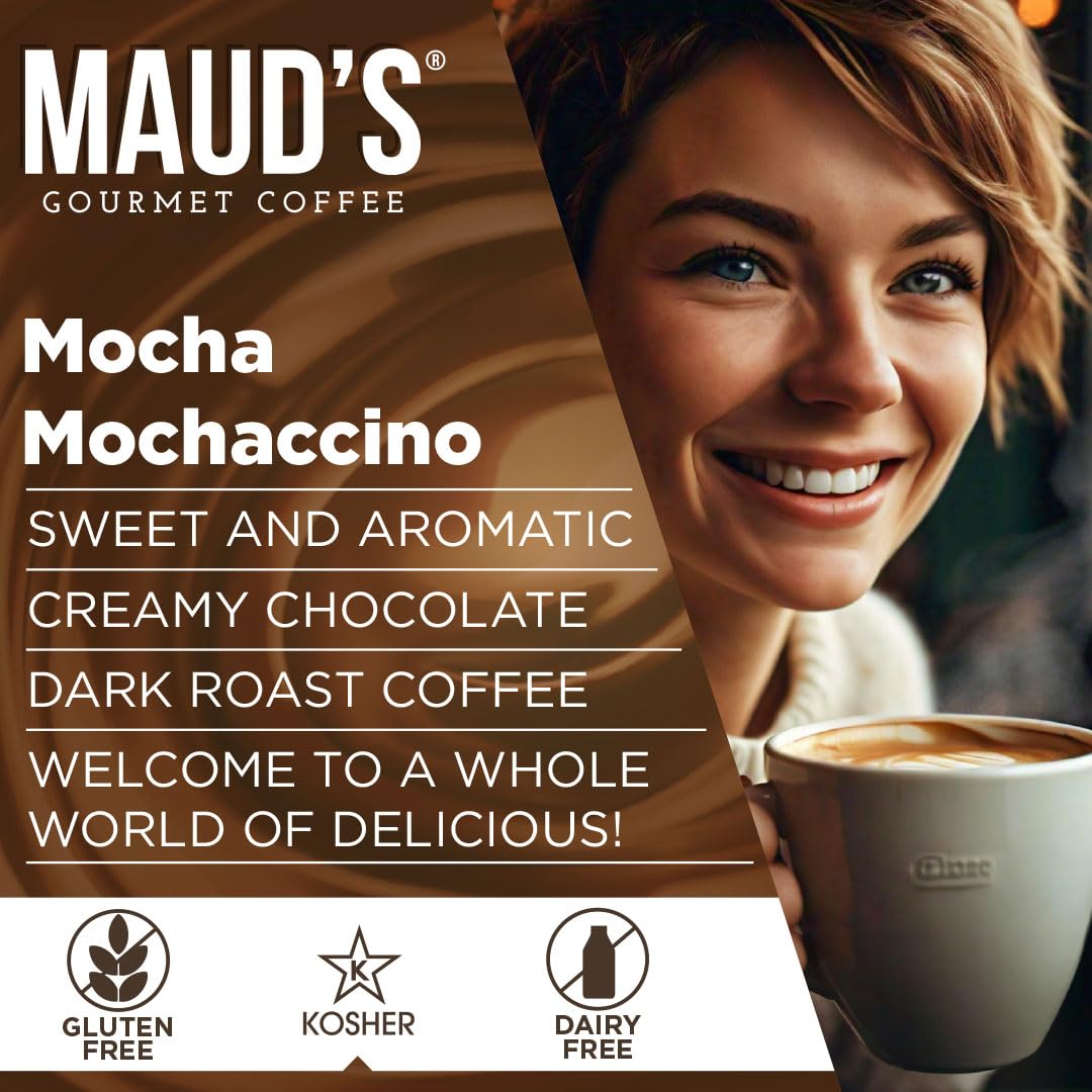 Maud's recyclable pods support eco-conscious coffee moments.