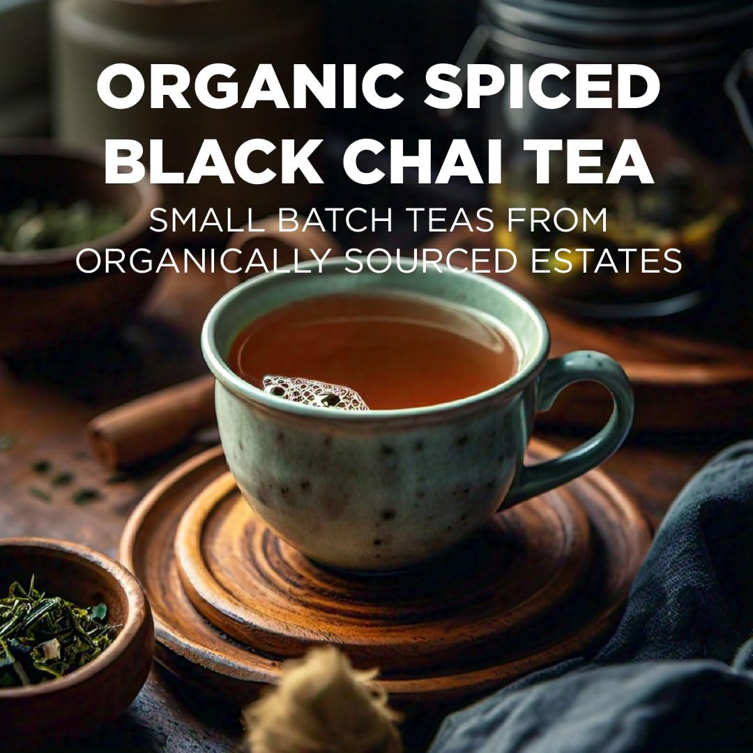 Maud's Spiced Cha-Cha Chai pod close-up highlighting rich aroma for a cozy afternoon
