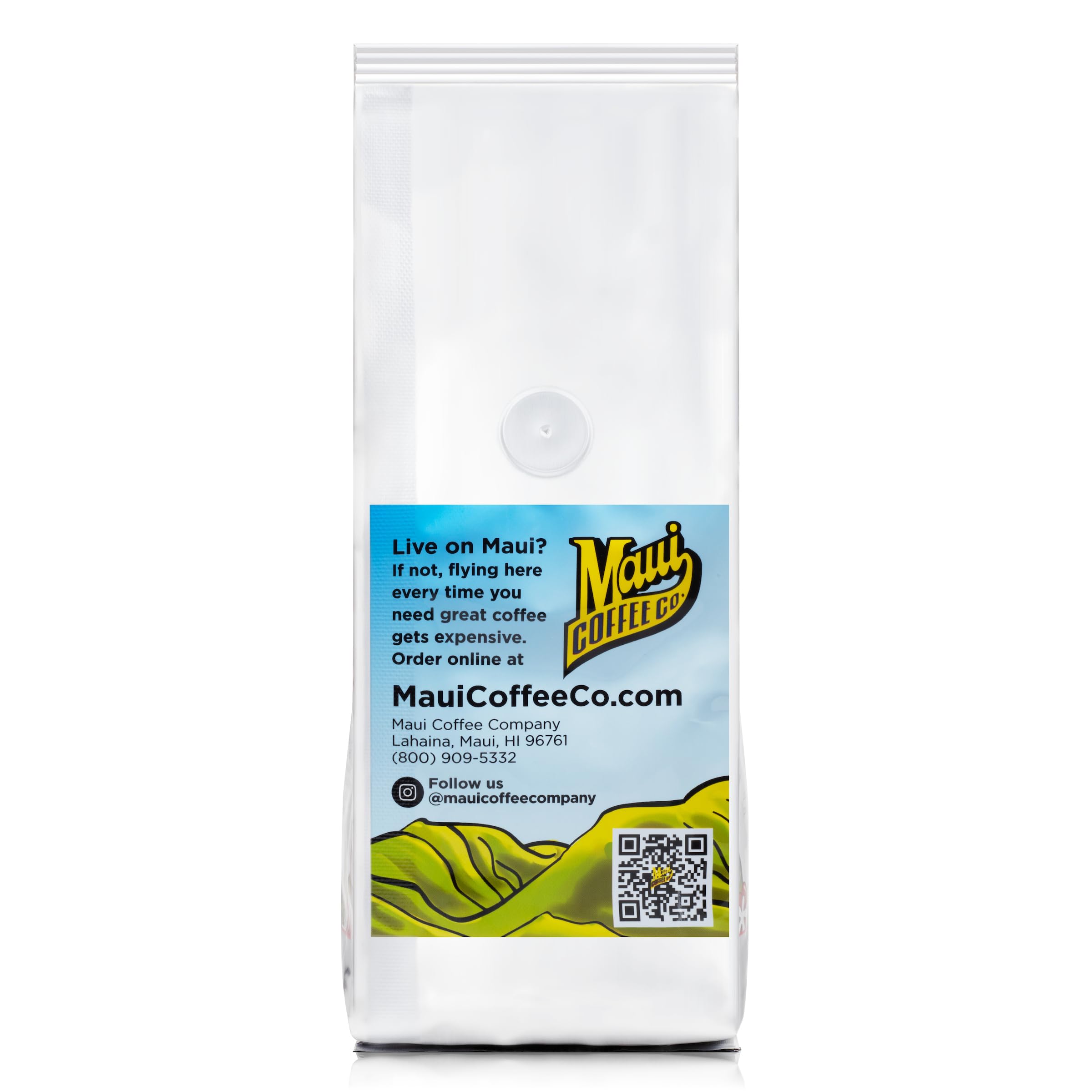 Maui Coffee Co. fresh roast Lahaina image highlights aroma and freshness for daily brewing