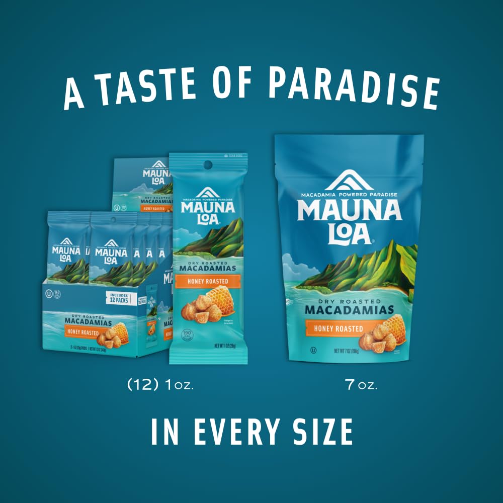 Mauna Loa packaging highlights aloha heritage and decades of experience.