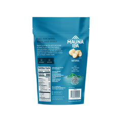 Mauna Loa macadamias closeup reveals rich buttery texture and premium quality.