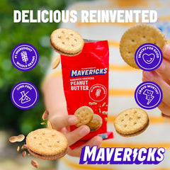 MAVERICKS snack 6-count on table demonstrates portable lunchbox appeal.