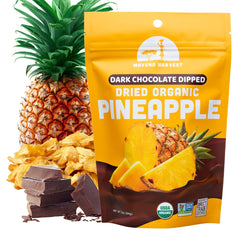 Mavuno Harvest chocolate-covered pineapple slices offer a premium, guilt-free tropical snack.
