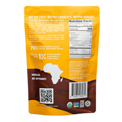 Mavuno Harvest organic dried pineapple dipped in dark chocolate, certified organic and vegan.