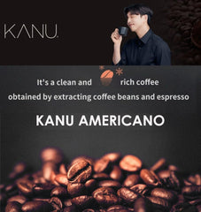 Maxim Kanu mini coffee powder closeup showing micro-ground aroma