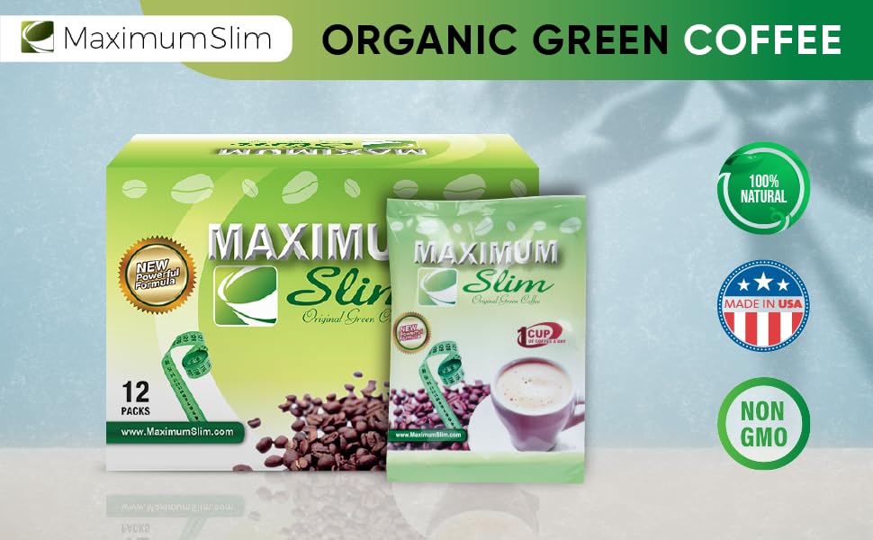 USA-made facility seal on Maximum Slim packaging signaling quality and standards