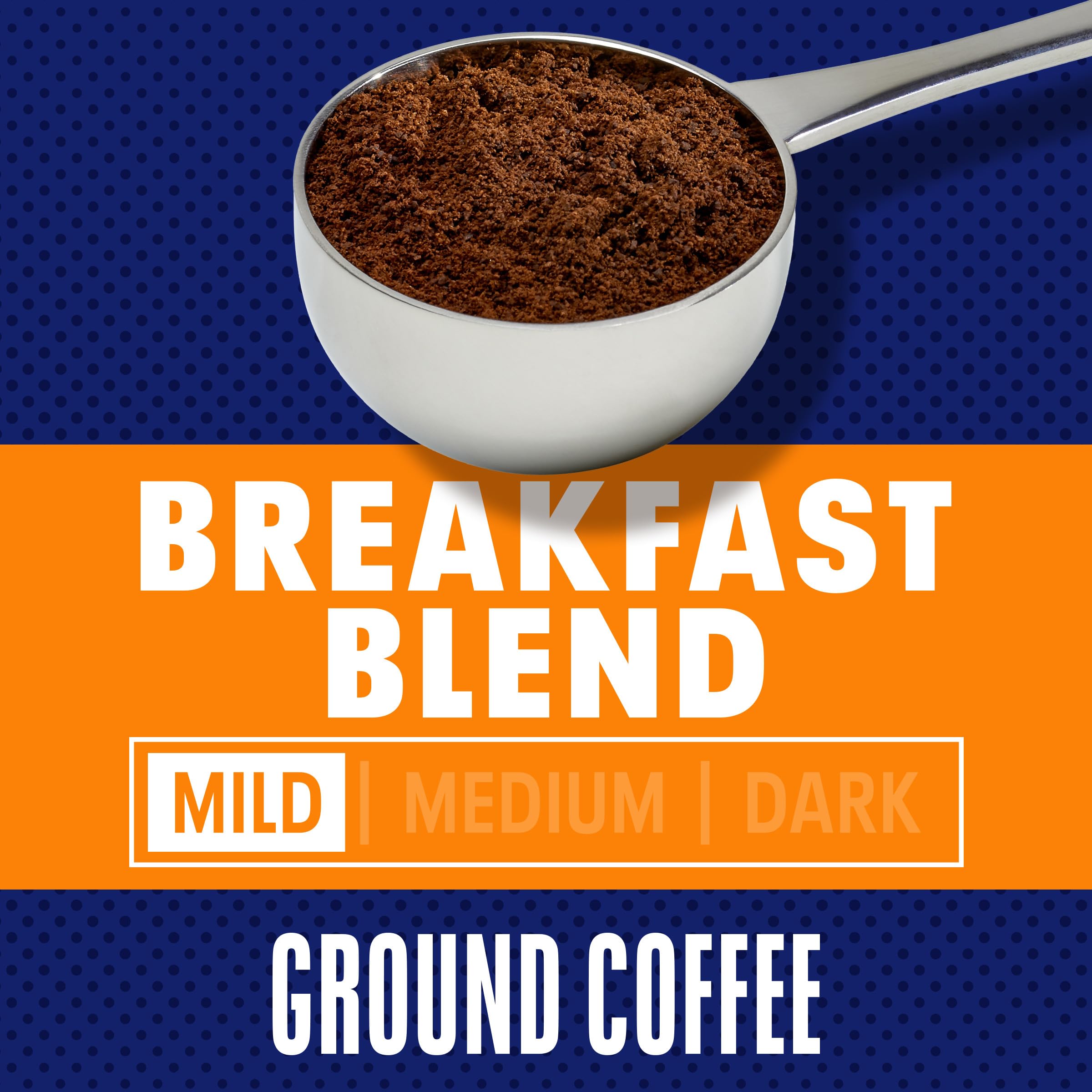 Maxwell House Breakfast Blend aroma rising from a steaming cup for calm mornings