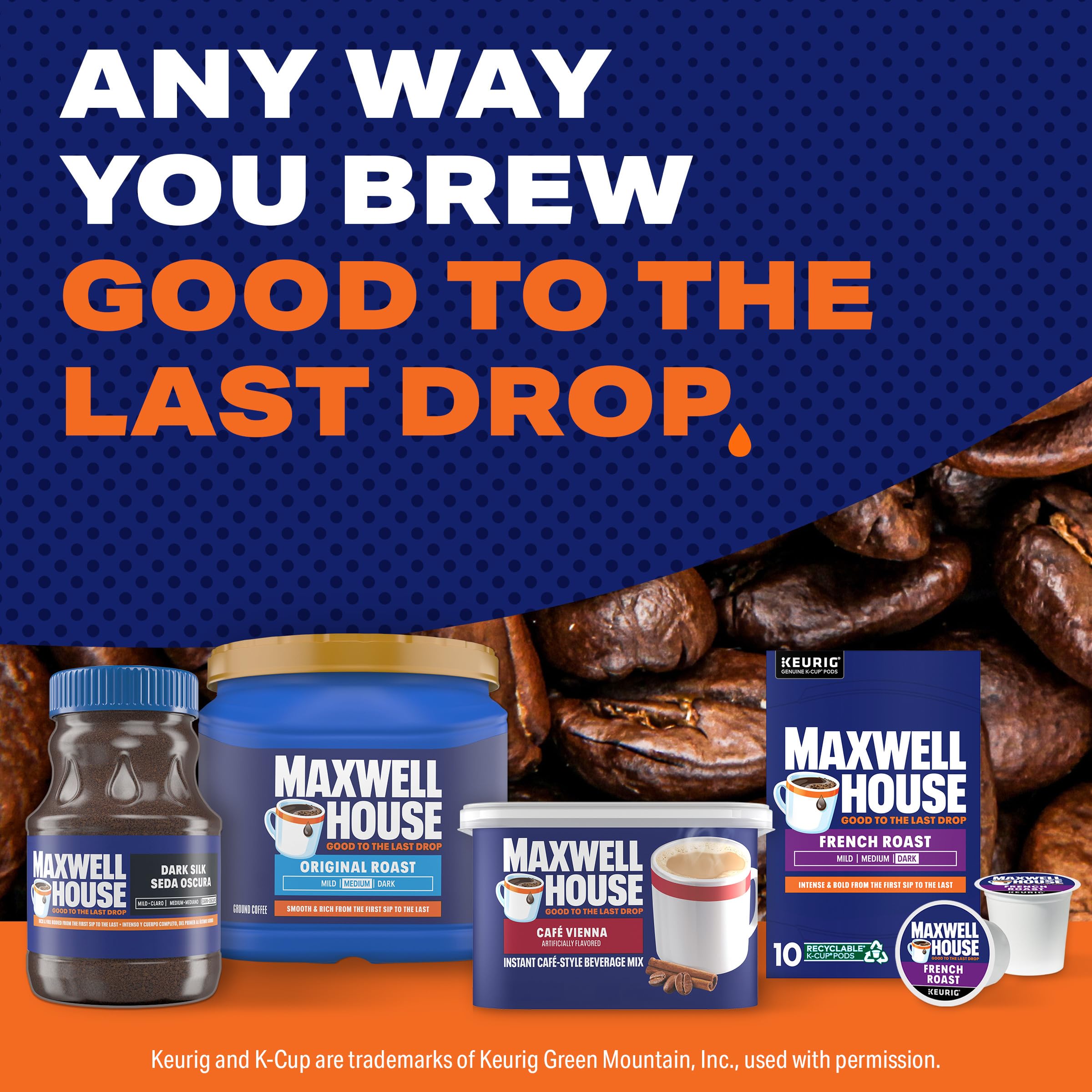 MAXWELL HOUSE Cafe Vienna heritage and trusted flavor history