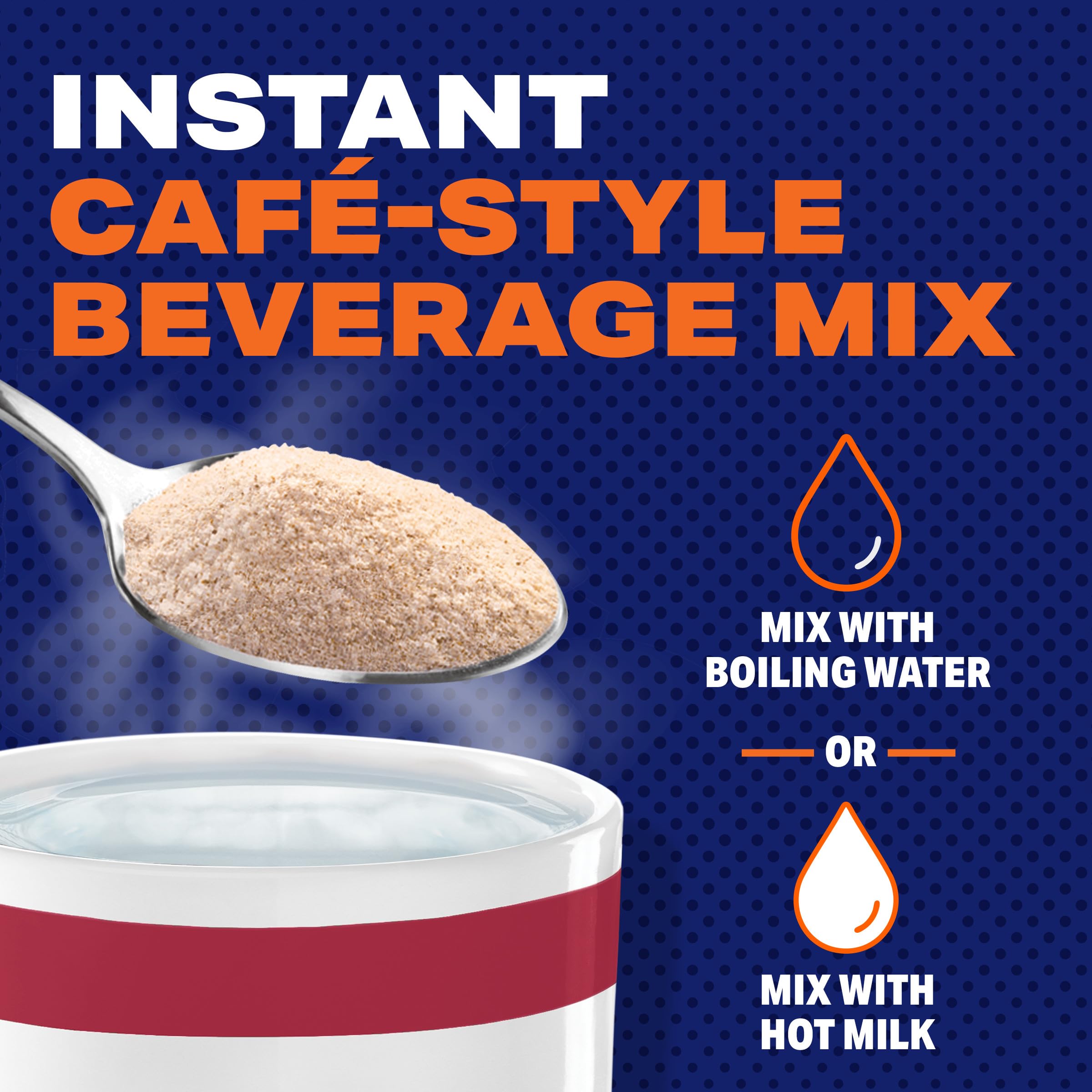 MAXWELL HOUSE Cafe Vienna iced coffee setup for a refreshing cold drink