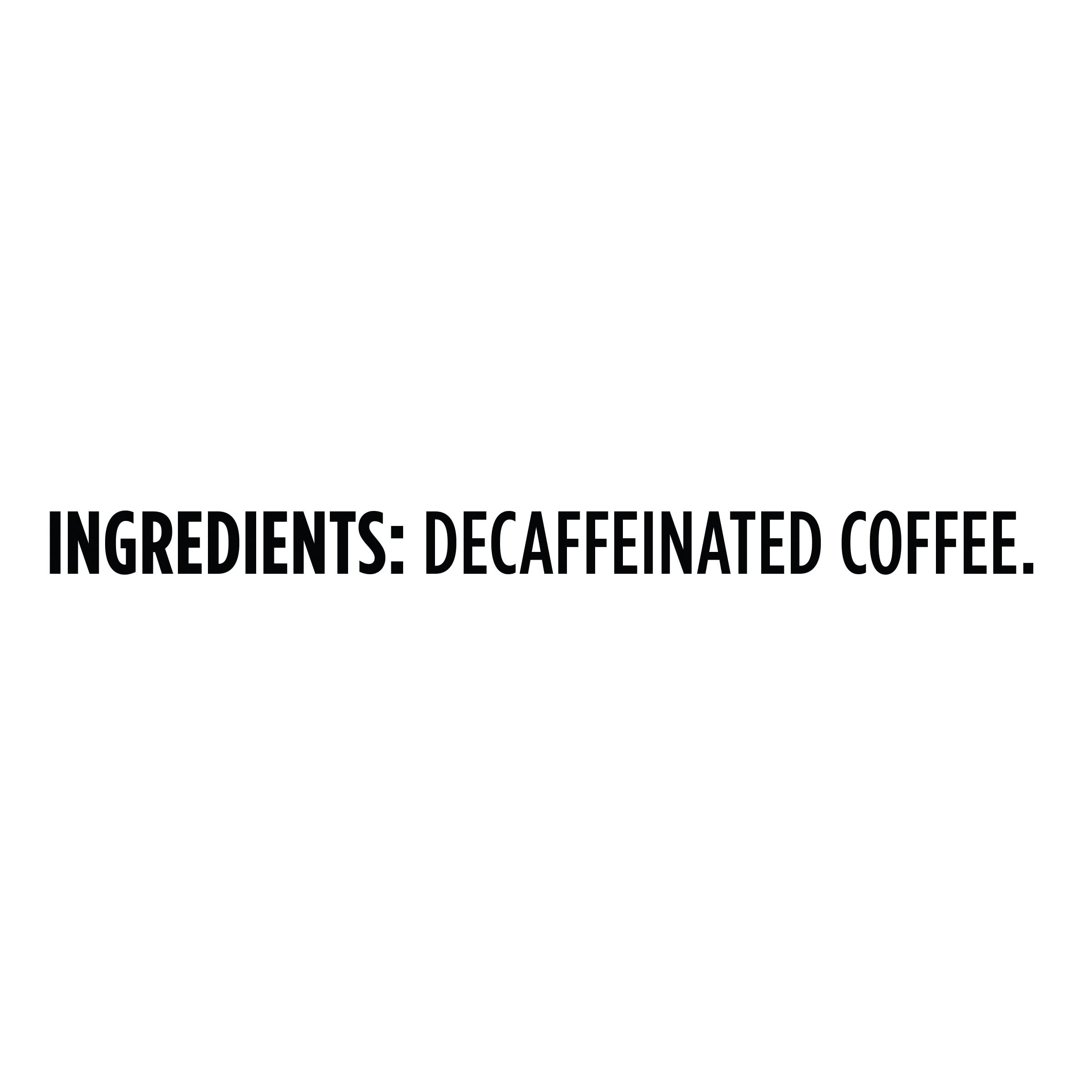 Maxwell House Decaf label close-up highlighting decaffeinated morning ritual option
