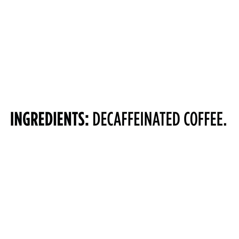 Maxwell House Decaf label close-up highlighting decaffeinated morning ritual option