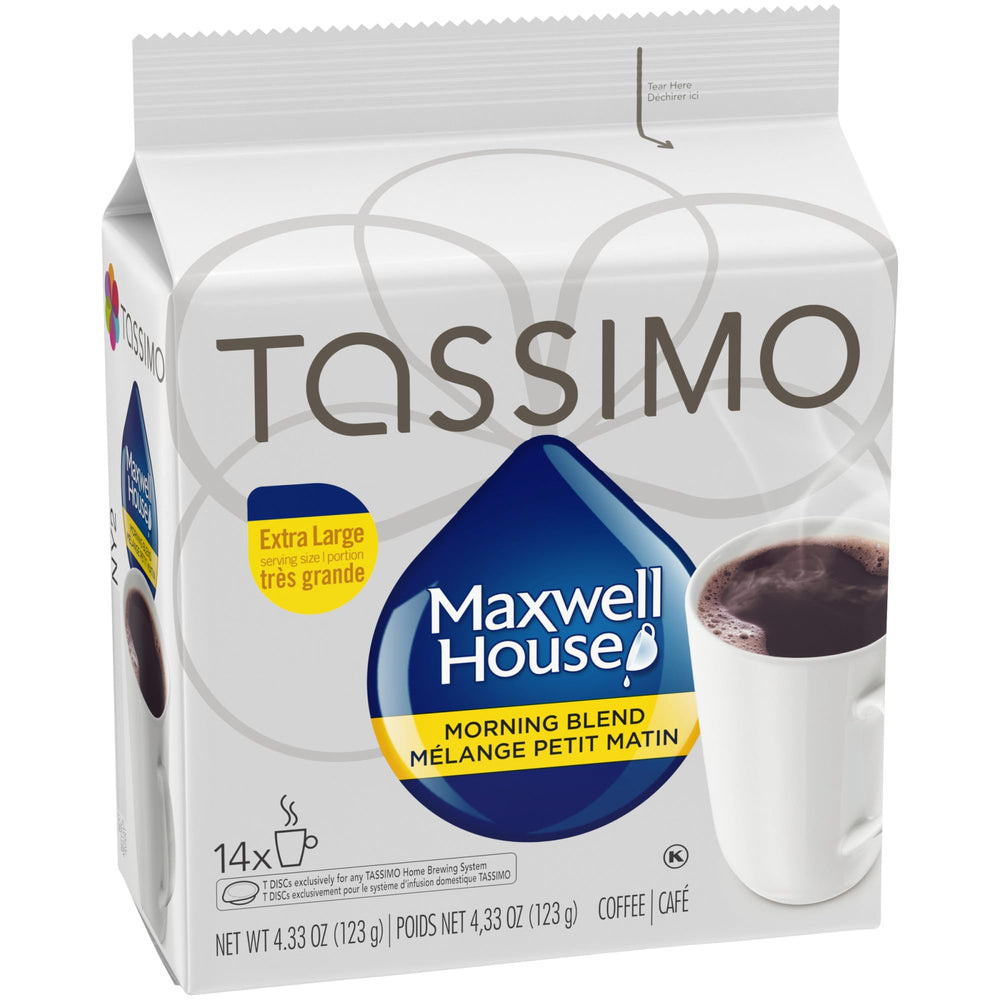 Coffee beans to suggest fresh aroma for Maxwell House Morning Blend