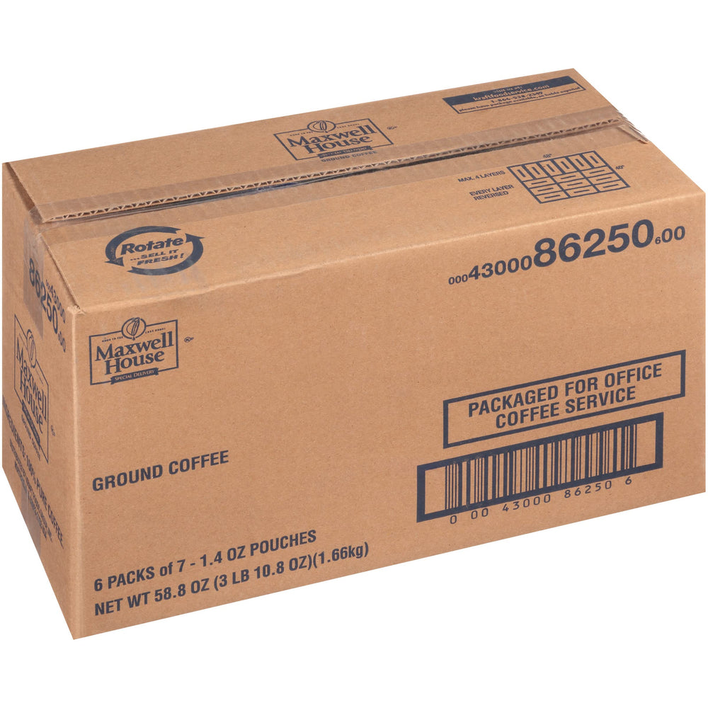 Ground coffee bags from Maxwell House Special Delivery lineup