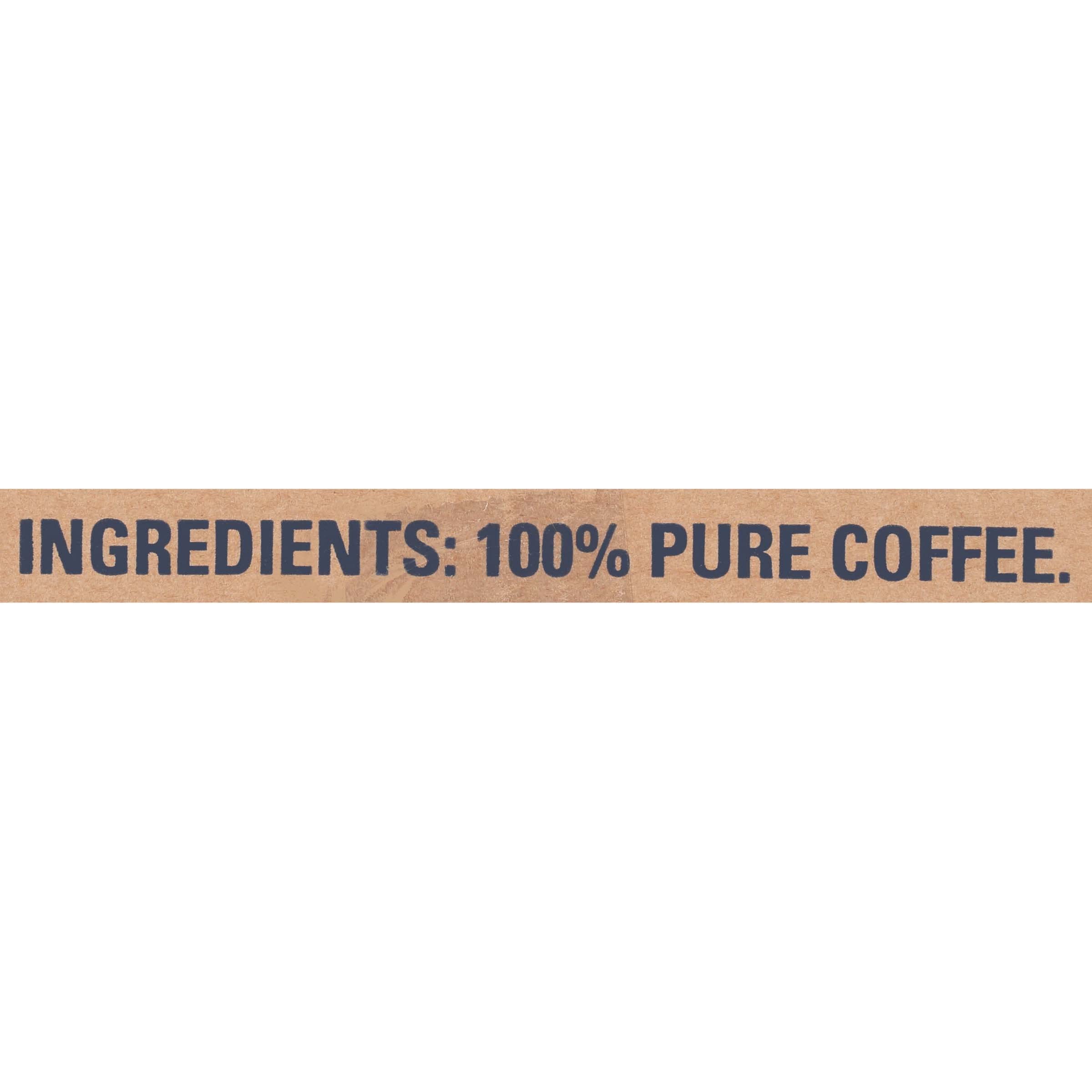 Packaging layout of Maxwell House Special Delivery for easy storage