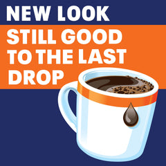 Close-up of Maxwell House Wake Up Roast ground coffee for aroma-rich mornings.