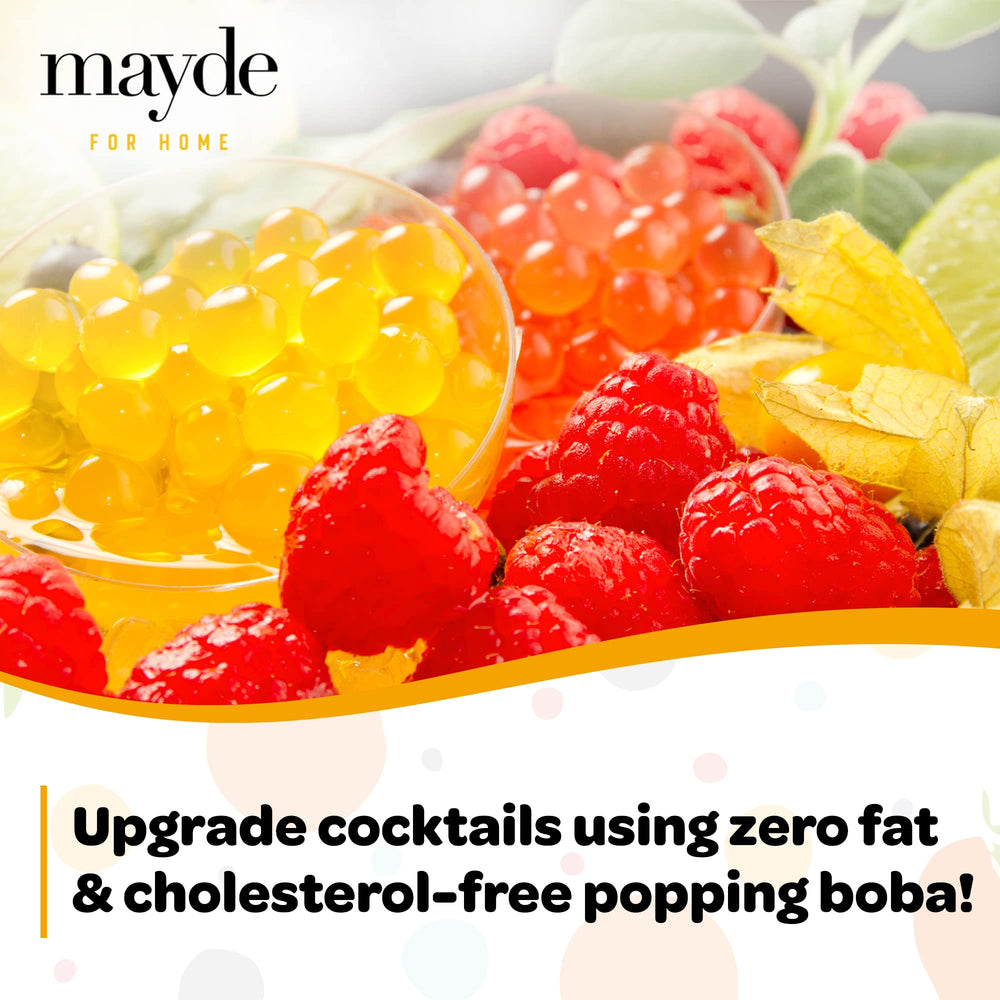 Mayde DIY popping boba kit assembled for home bubble tea