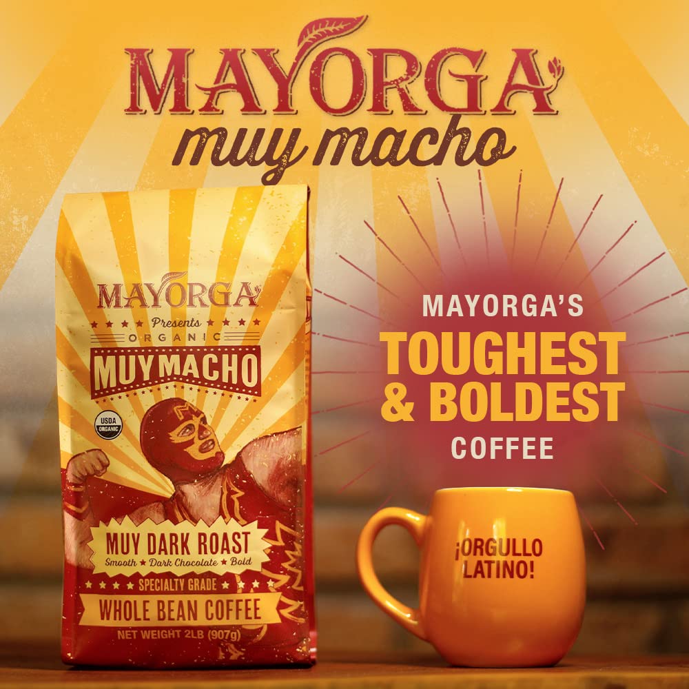 Mayorga 100% Arabica whole beans for premium home grinding