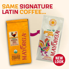 Mayorga Buenos Días aroma from Latin slow-roast enhances the cup's complexity.