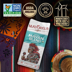 Mayorga Mayan Blend Latin slow roast batch showcases depth and aroma.