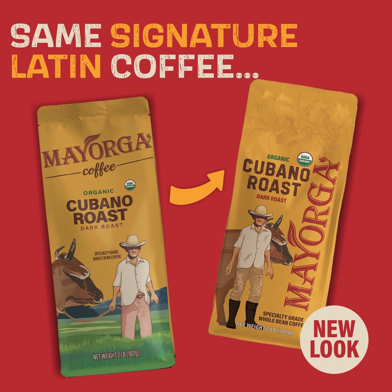 Mayorga Organic Arabica beans from Latin farms for premium flavor