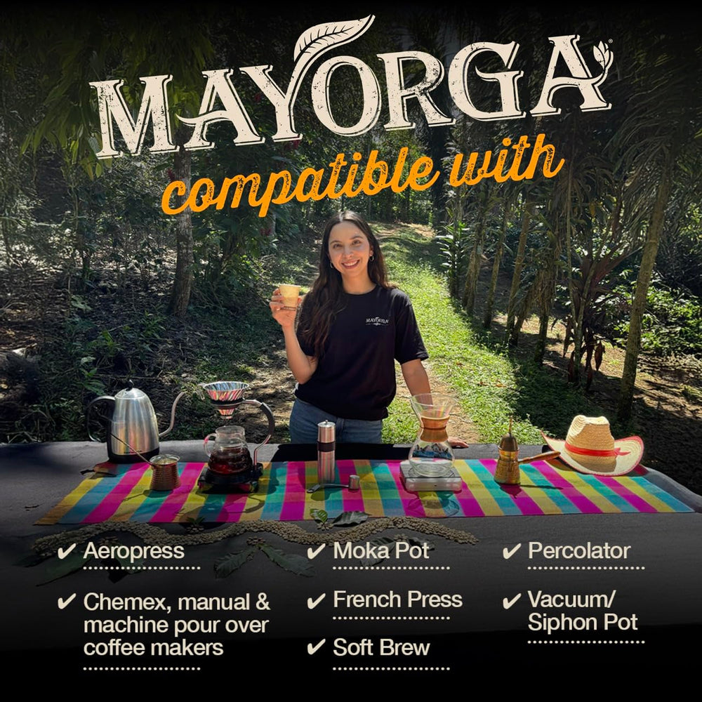 Mayorga vanilla-syrupy smokiness aroma in Cubano roast