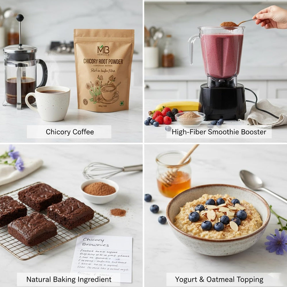 MB Herbals Non-GMO Chicory Powder supports clean-label choices