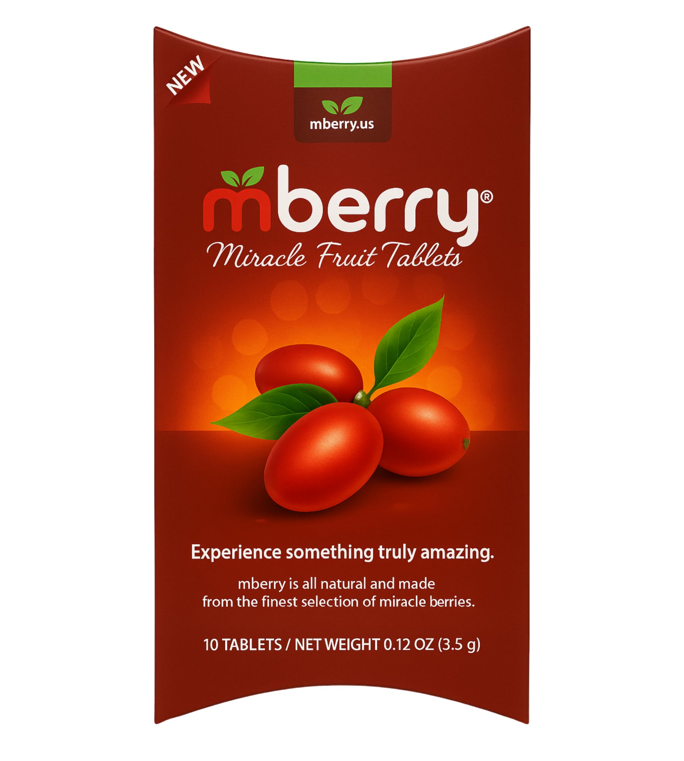 mberry miracle berry tablets close-up for flavor-tripping tastings.