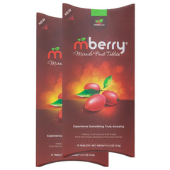 mberry miracle fruit tablets front view for tastings and flavor experiments