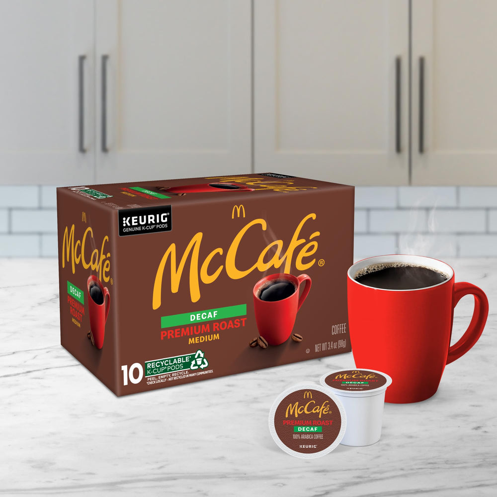 McCafé 60-count box offers convenient six-pack servings for busy mornings.