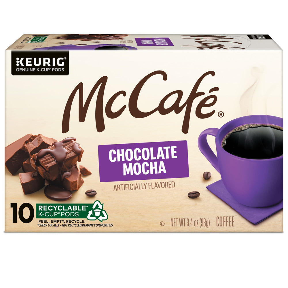 McCafé Arabica beans image focuses on origin and quality sourcing.