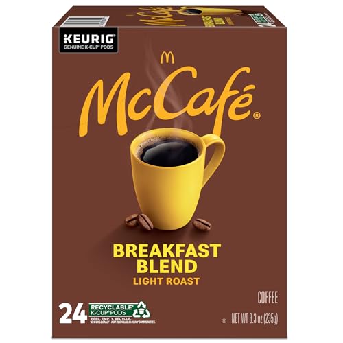 Light roast profile of McCafé Breakfast Blend with citrus notes