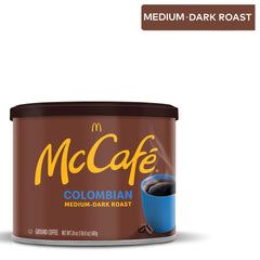 McCafé brew setup illustrating measured pouring for consistent flavor