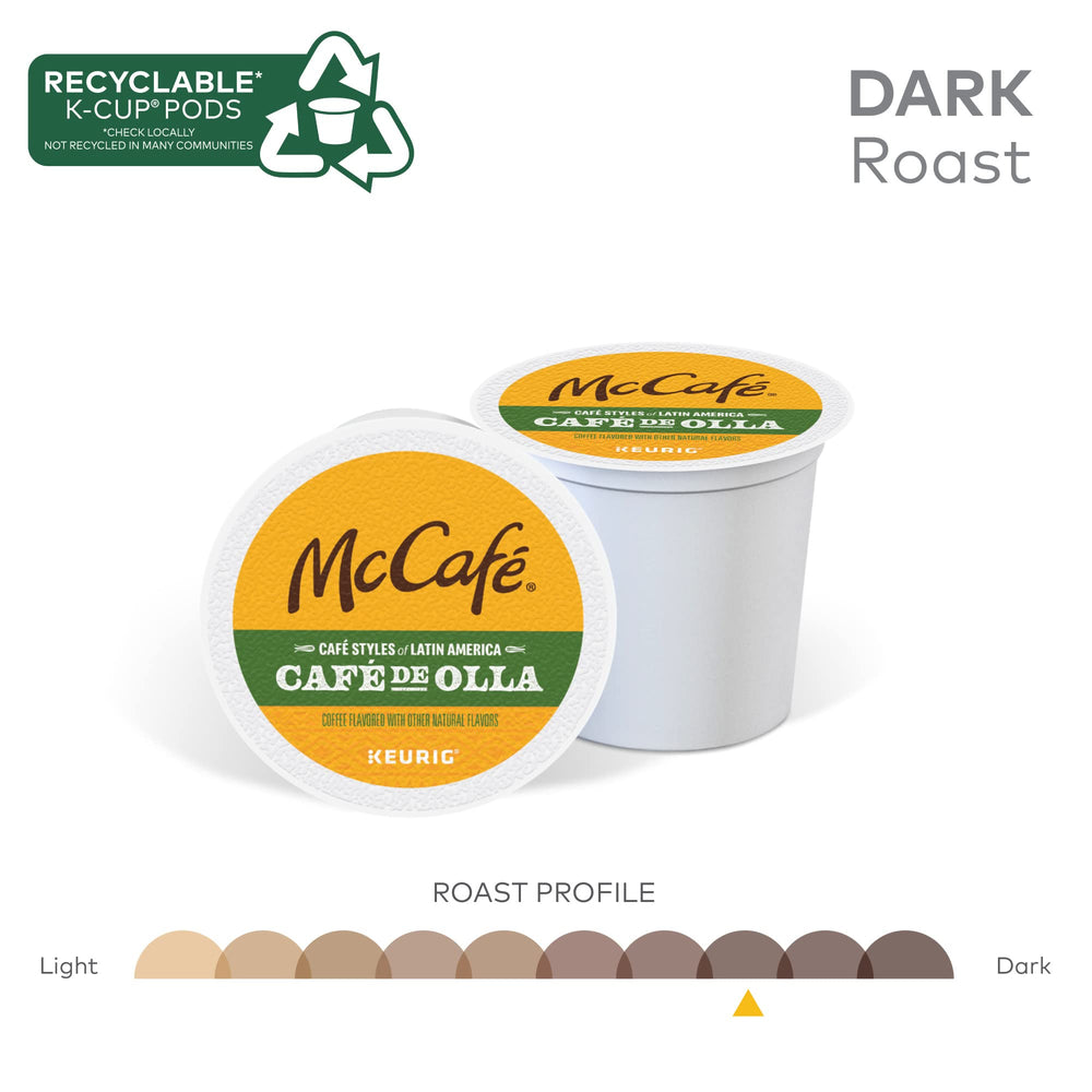 Six-pack outer box with Latin-inspired McCafé design.