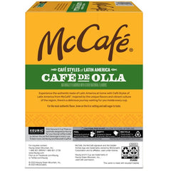 McCafé Café de Olla K-Cup aroma of cinnamon enhancing flavor notes