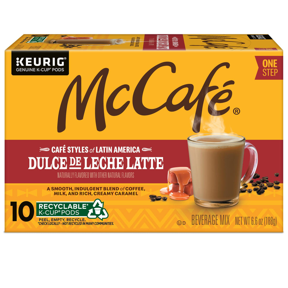 Latin American flavor inspiration illustrated on a McCafé cup.
