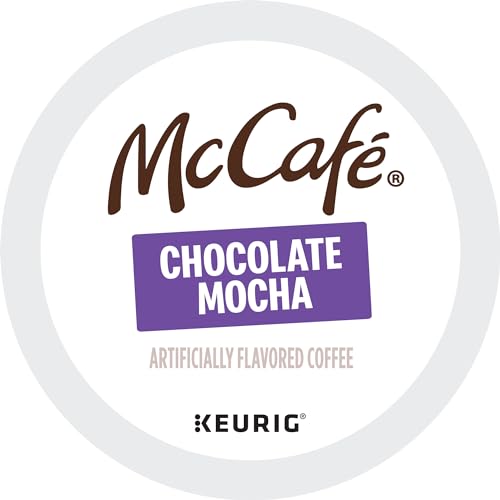 McCafé Flavor profile tag showcases chocolate mocha notes for dessert pairings.