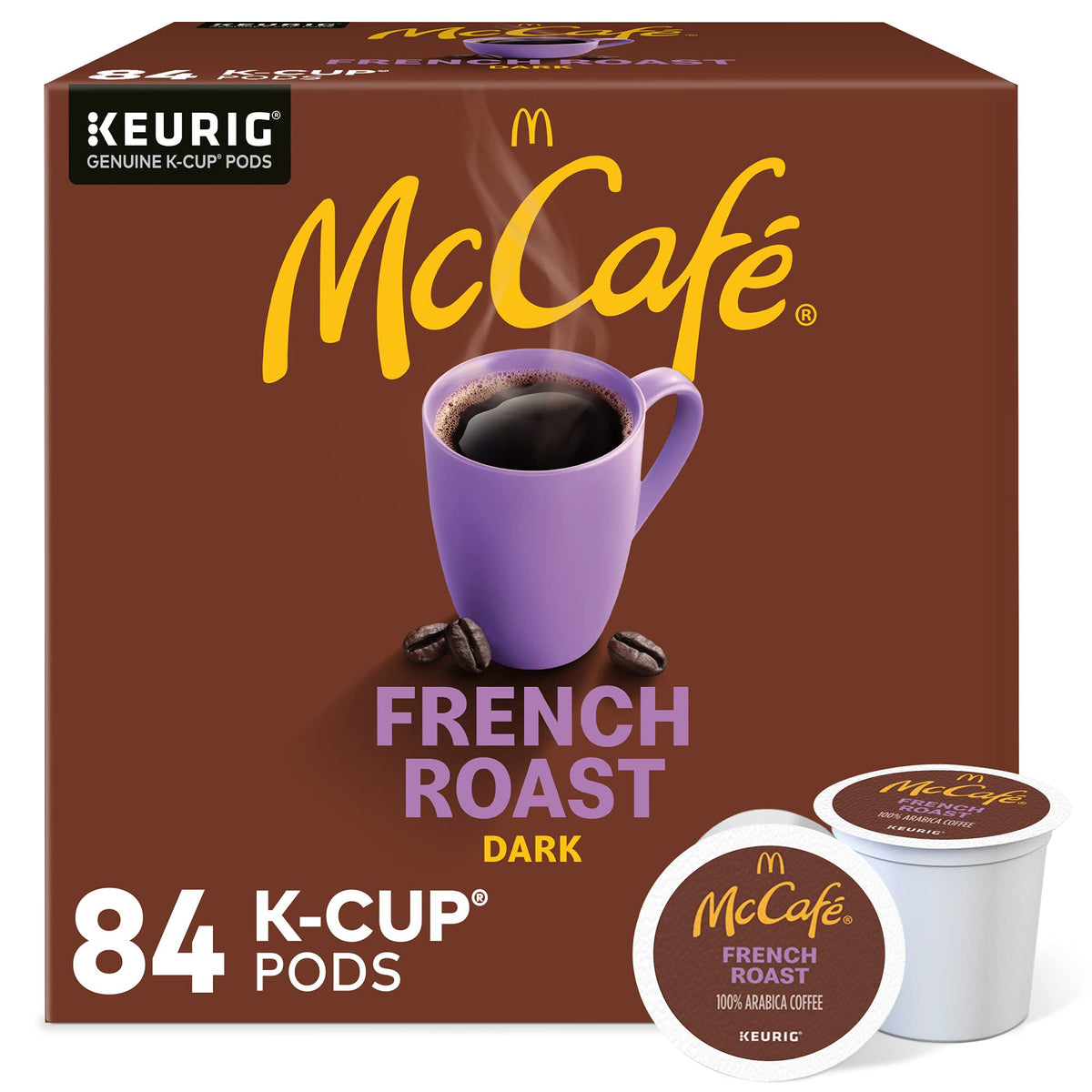 McCafé French Roast cup aroma enhances morning ritual with bold, inviting scent