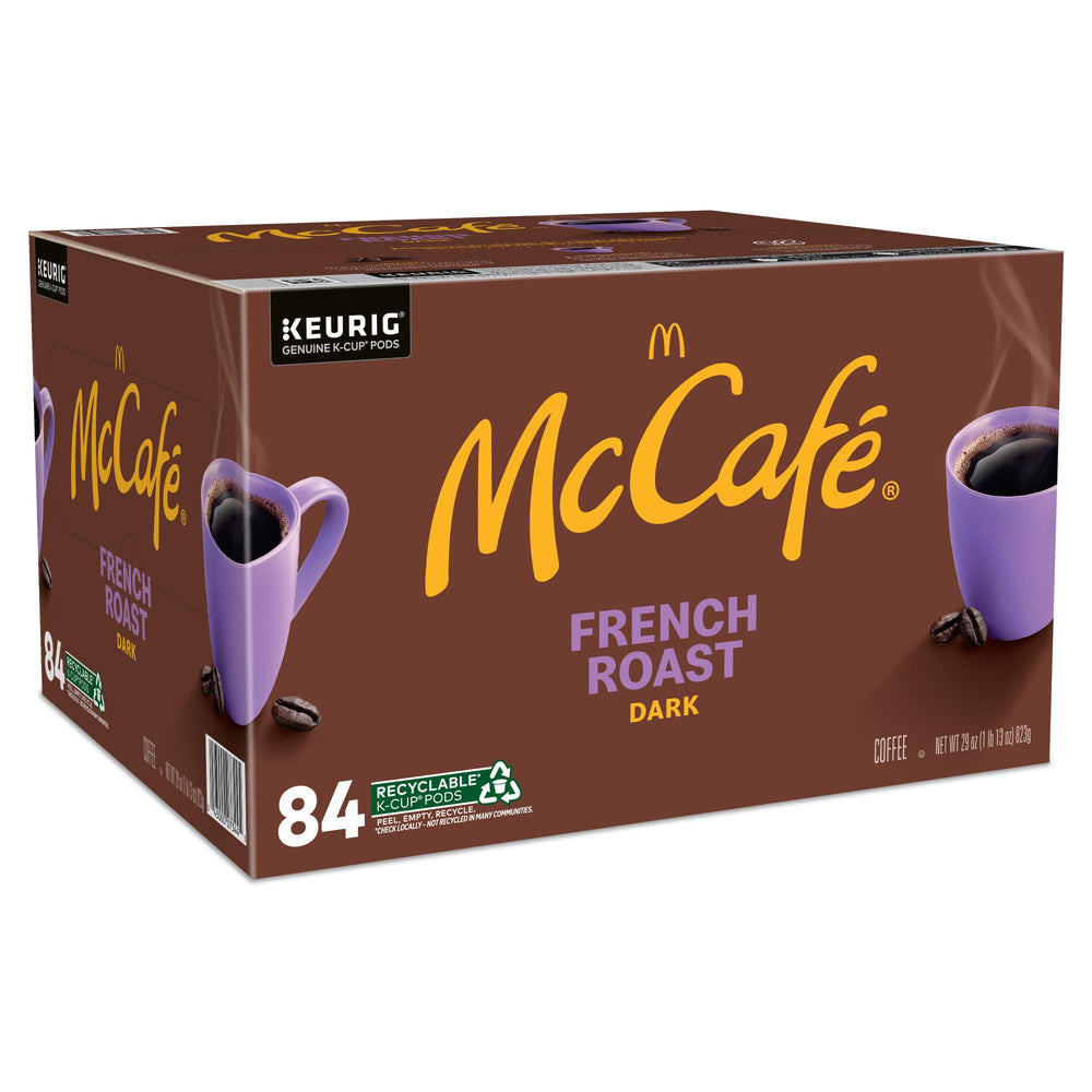McCafé French Roast Keurig compatibility ensures smooth operation with most machines
