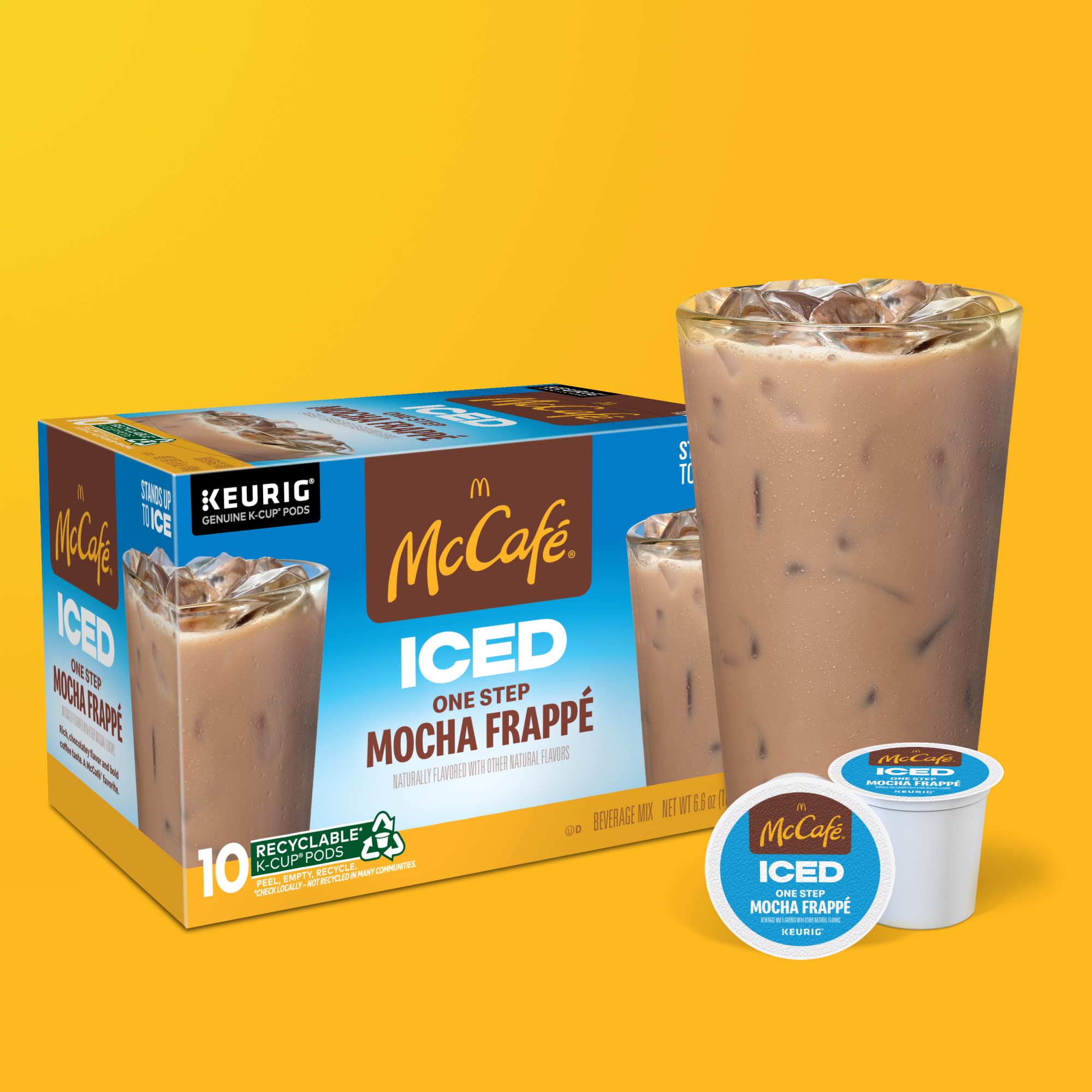 Brew on 6 oz over ice for best flavor