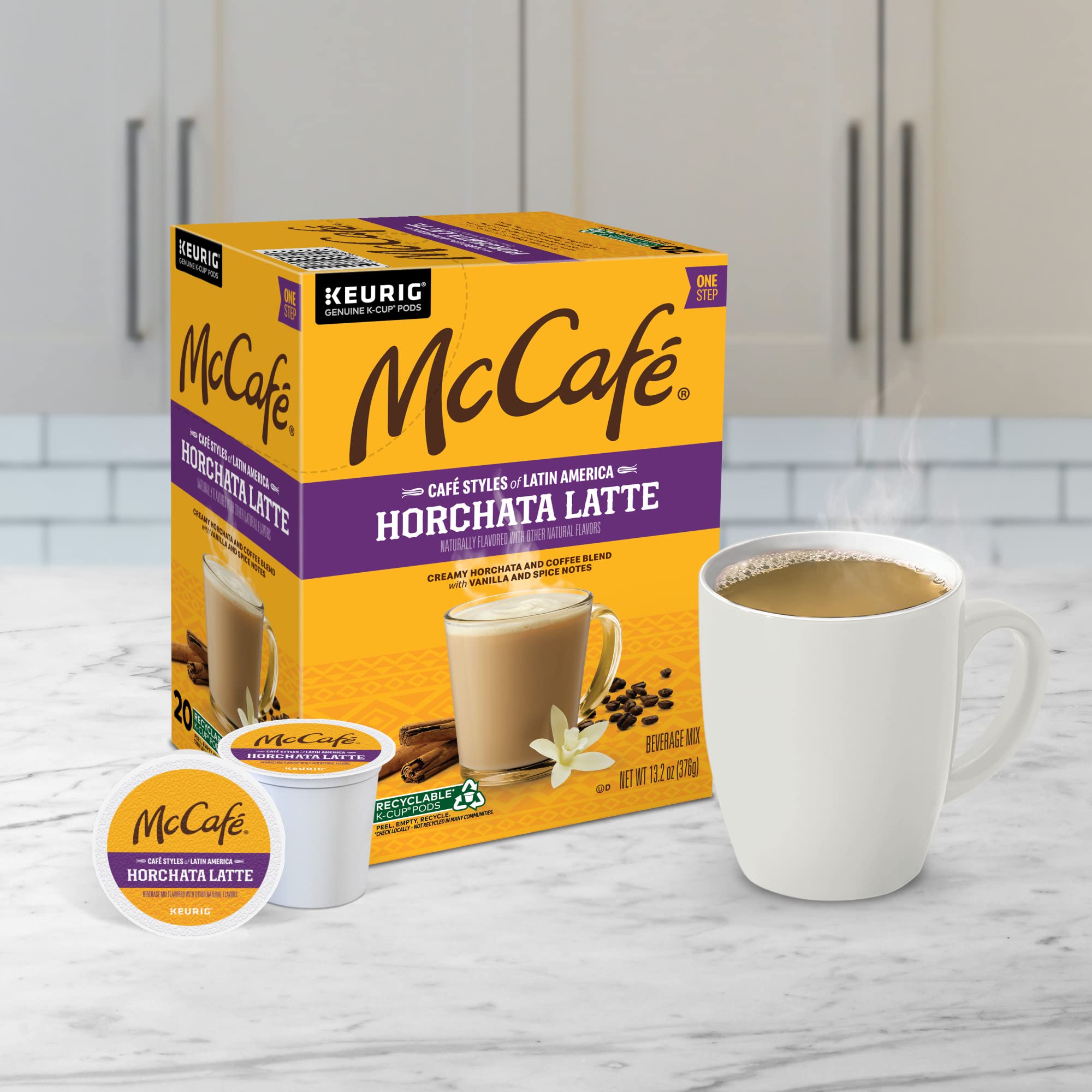 McCafé Keurig compatibility image reassures seamless use with single-serve machines.