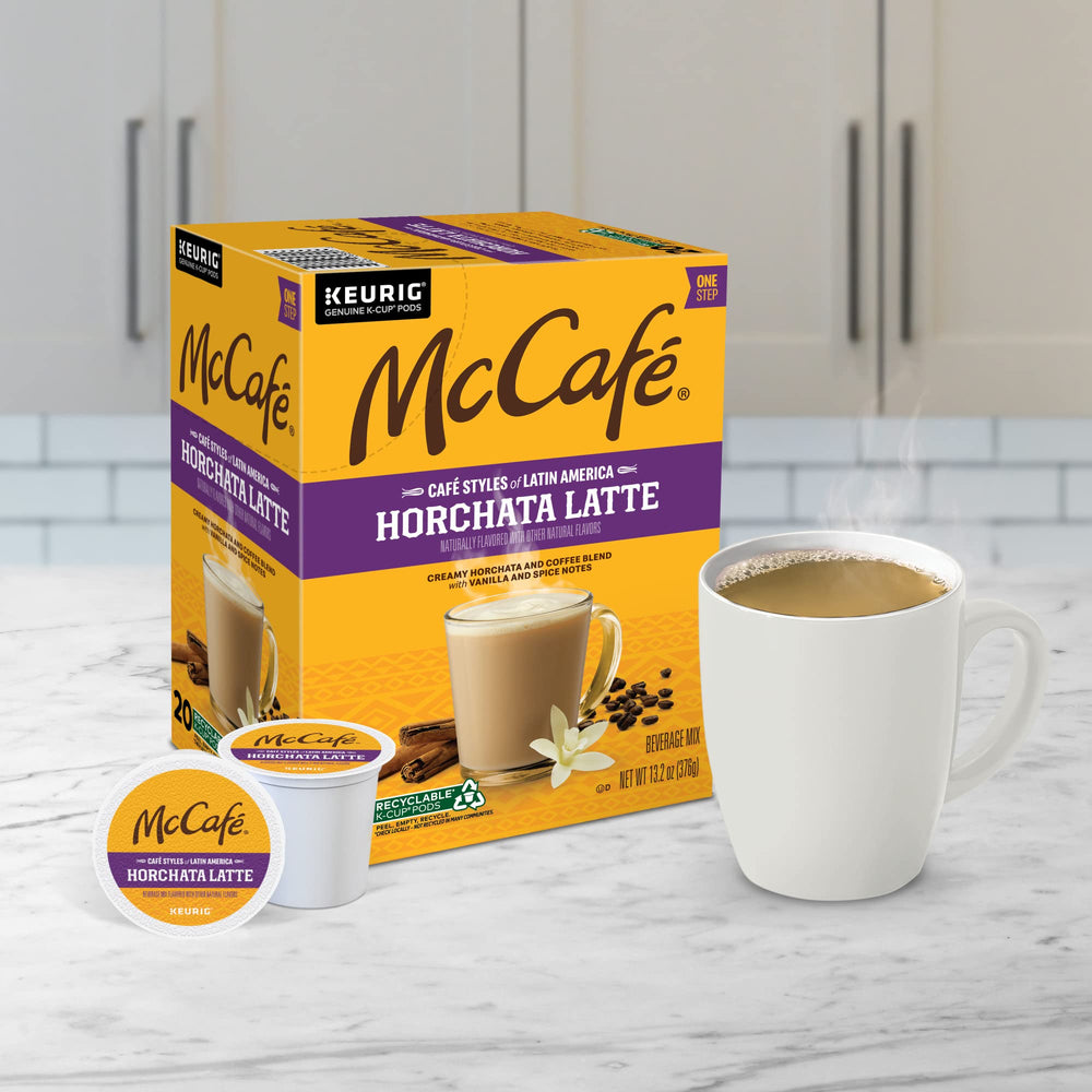 McCafé Keurig compatibility image reassures seamless use with single-serve machines.
