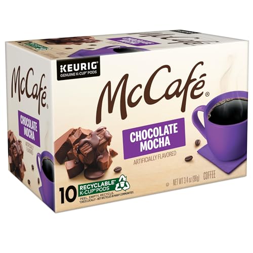 McCafé Keurig compatibility shot reassures seamless use with all Keurig machines.