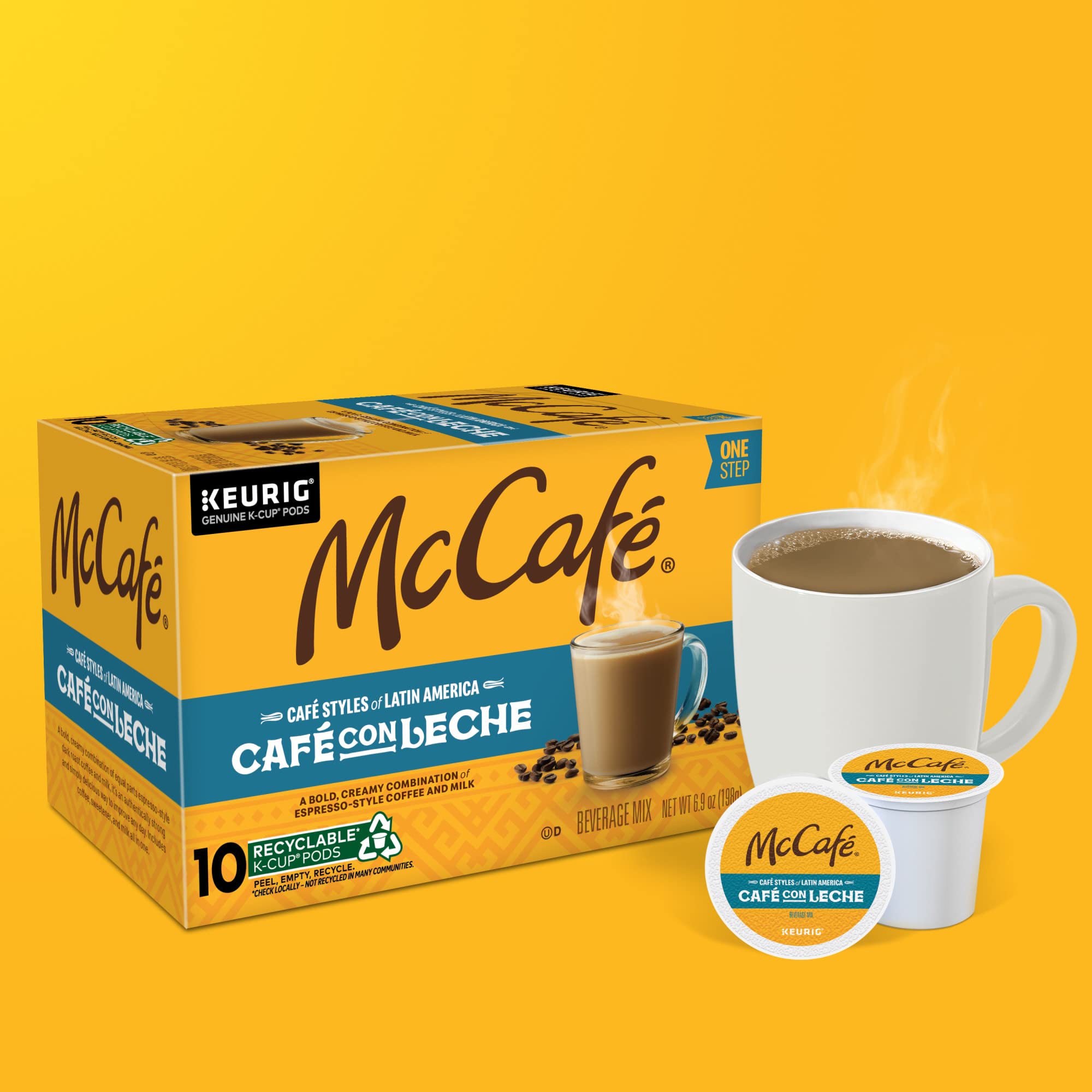 Latin America-inspired McCafé aroma filling the kitchen.