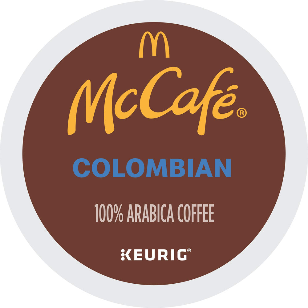 McCafé sustainability note reinforces responsible sourcing supporting farming communities.