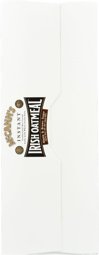 Three-pack McCann's Irish Oatmeal box on kitchen counter