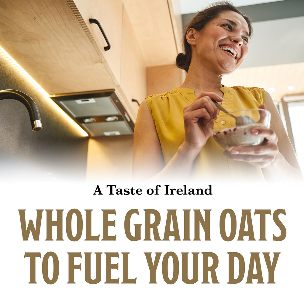 Baking with McCann's Irish Oatmeal yields hearty, fiber-rich treats.