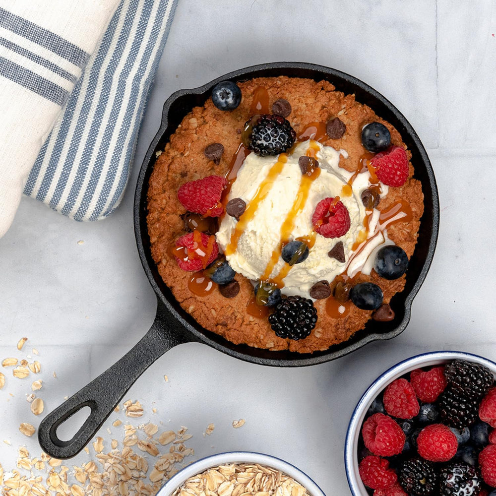 A bowl of McCann's oatmeal ready to enjoy a protein-rich start.