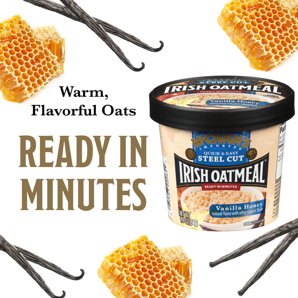 On-the-go breakfast with McCann's Oatmeal cup fits busy schedules